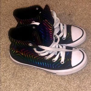 Rainbow Converse sneakers